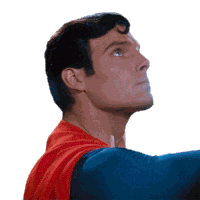 What Did You Say Superman Sticker