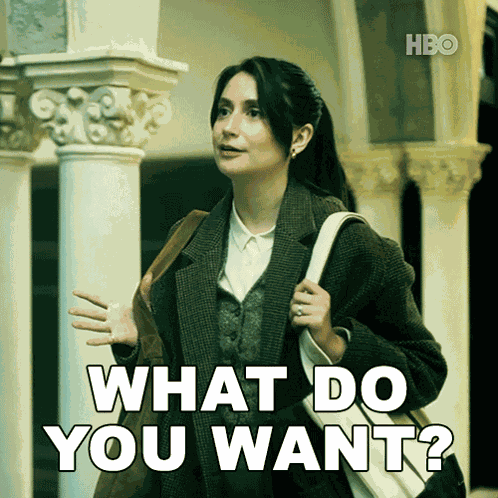What Do You Want Katie GIF