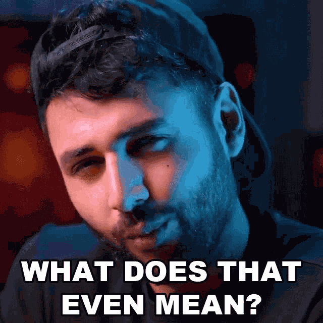 What Does That Even Mean Arun Maini GIF