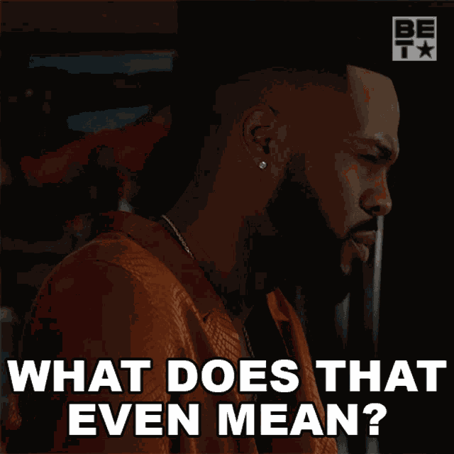 What Does That Even Mean Mj GIF