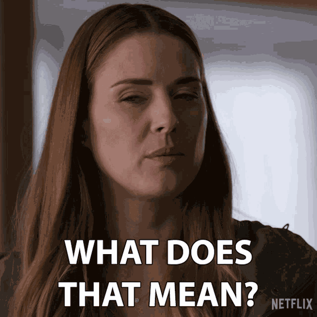 What Does That Mean Alexandra Breckenridge GIF