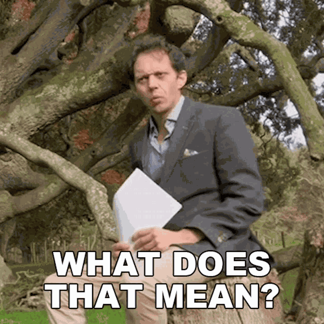 What Does That Mean Benjamin GIF