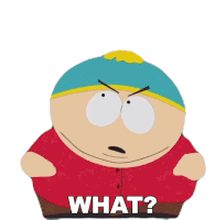 What Eric Cartman Sticker