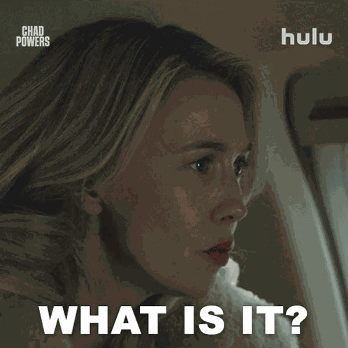 What Is It Tricia Yeager GIF
