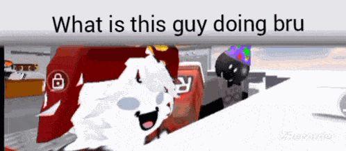 What Is This Guy Doing GIF