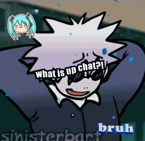 What Is Up Gojo Satoru GIF