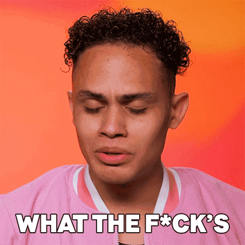 What The Eff'S Going On Here Lucky Starzzz GIF
