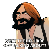 What The Hell Are You Talking About Charles Manson Sticker