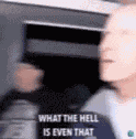 What The Hell Is Even That GIF