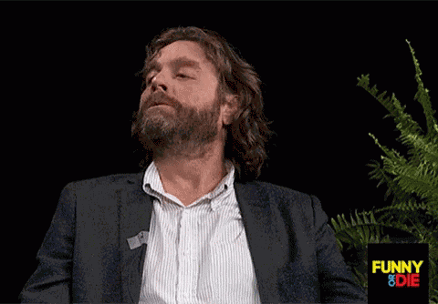 Whatever You Say Zach Galifianakis GIF