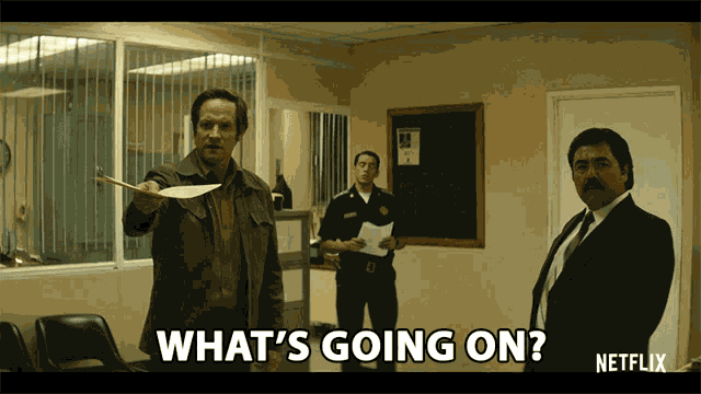 Whats Going On Excuse Me GIF