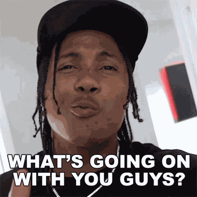 Whats Going On With You Guys Marco Wilson Three GIF