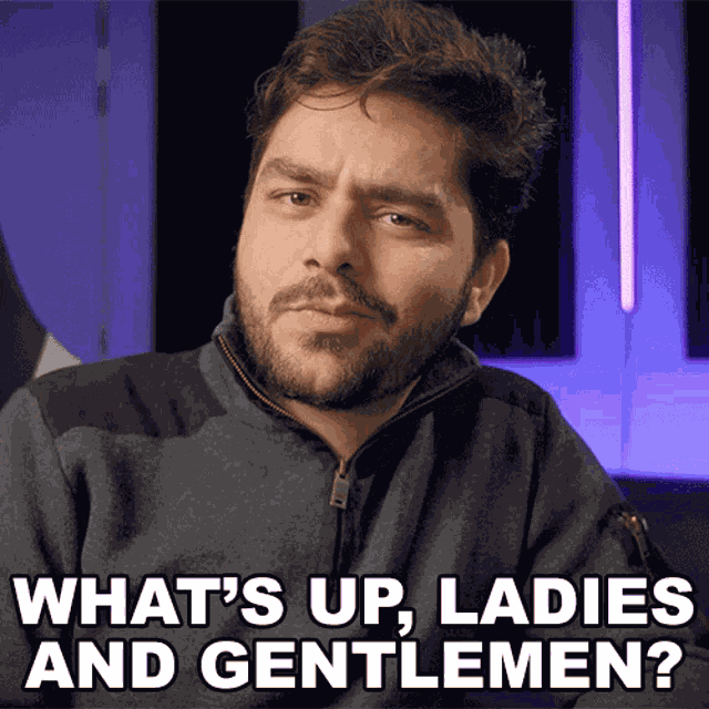 Whats Up Ladies And Gentlemen Ignace Aleya GIF