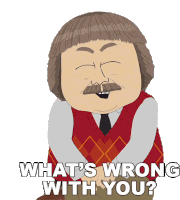 Whats Wrong With You Bucky Bailey Sticker