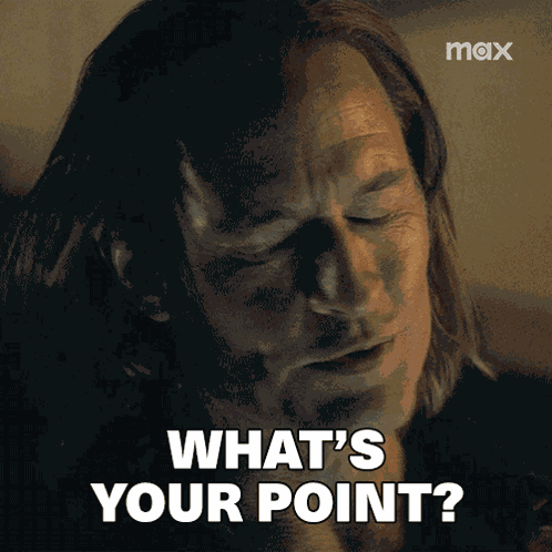 What'S Your Point Jim Ellis GIF