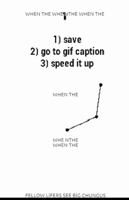 When The When The Fellow Lifers Roblox Thick Small Chungus GIF