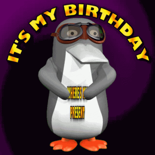 Wheres My Present Its My Birthday GIF