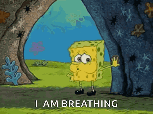 Whew Spongebob GIF