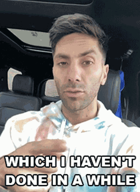 Which I Havent Done In A While Nev Schulman GIF