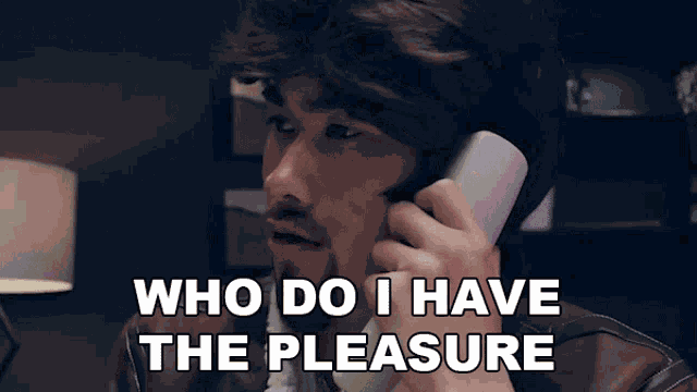 Who Do I Have The Pleasure Of Speaking To Today Nathan Doan GIF