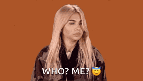 Who Me Who Is You GIF