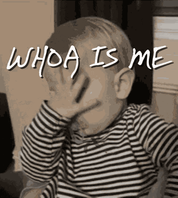 Whoa Is Me Face Palm GIF