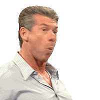 Whoa Vince Mcmahon Sticker