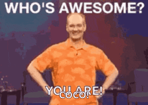 Whos Awesome Reaction GIF