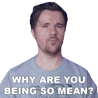 Why Are You Being So Mean Jimmy Sticker