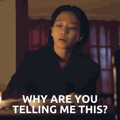 Why Are You Telling Me This Shin Jae Yi GIF