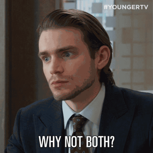 Why Not Both Topher GIF