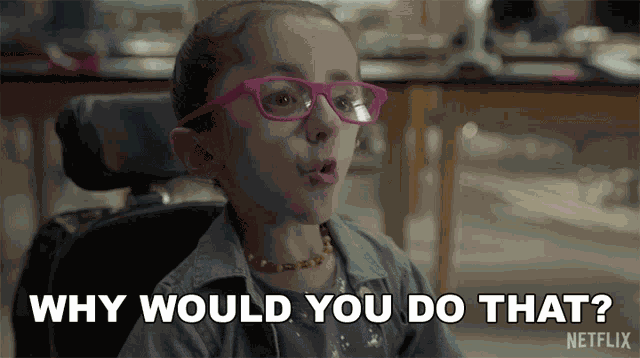 Why Would You Do That Esperanza GIF