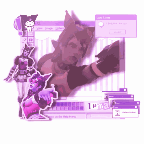 Widowmaker Kuromi Widowmaker GIF