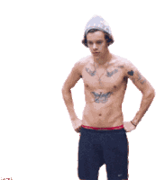 Wiggle Naked Sticker