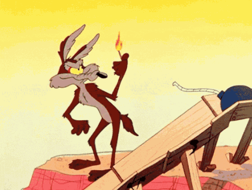 Wile Coyote GIF