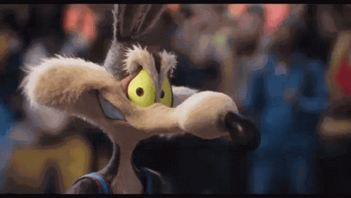 Wile E Coyote Wink GIF