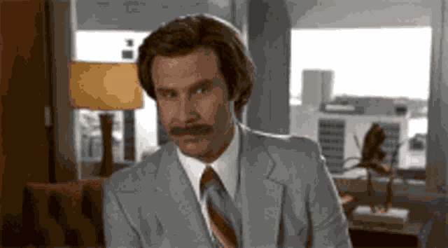 Will Ferrell Anchorman GIF