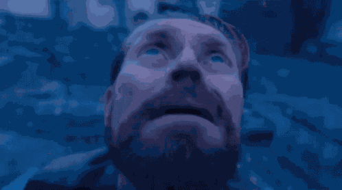Willem Dafoe Looking Up GIF