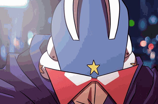 Wink Anime Glasses GIF