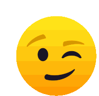 Winking Face Joypixels Sticker