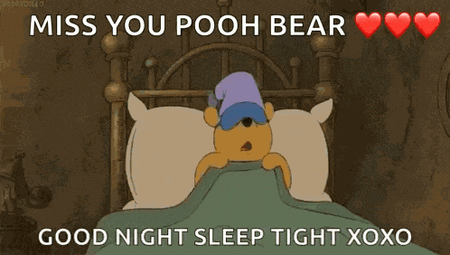 Winnie The Pooh Good Night GIF
