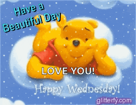 Winnie The Pooh Happy Wednesday GIF