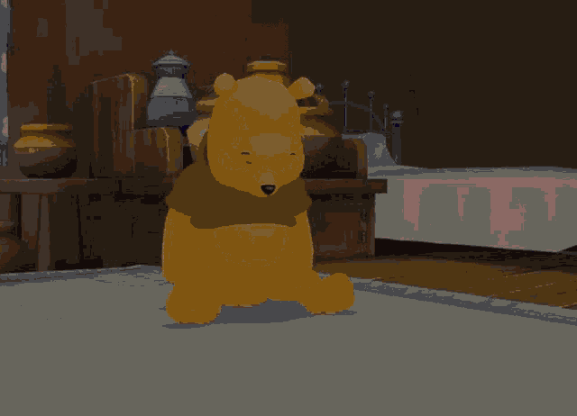Winnie The Pooh Rickroll GIF