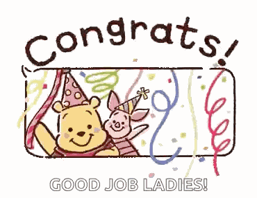 Winnithepooh Congrats GIF