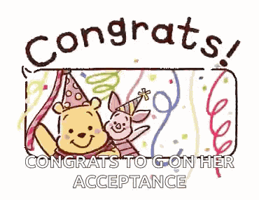 Winnithepooh Congrats GIF