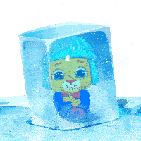 Winter Ice Sticker