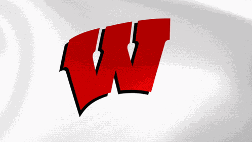 Wisconsin Badgers Flag GIF