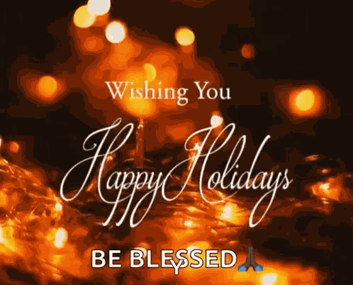 Wishing You Happy Holidays GIF