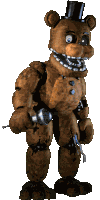 Withered Freddy Fnf Sticker