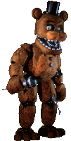 Withered Freddy Fnf Sticker